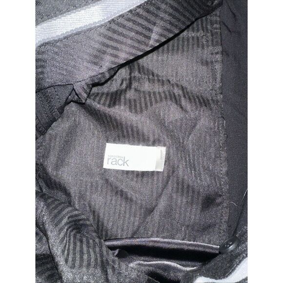 Nordstrom Rack Trim Fit Dress Pants. Size 36x37. Raw Hem Black. NWOT. T - Picture 4 of 10